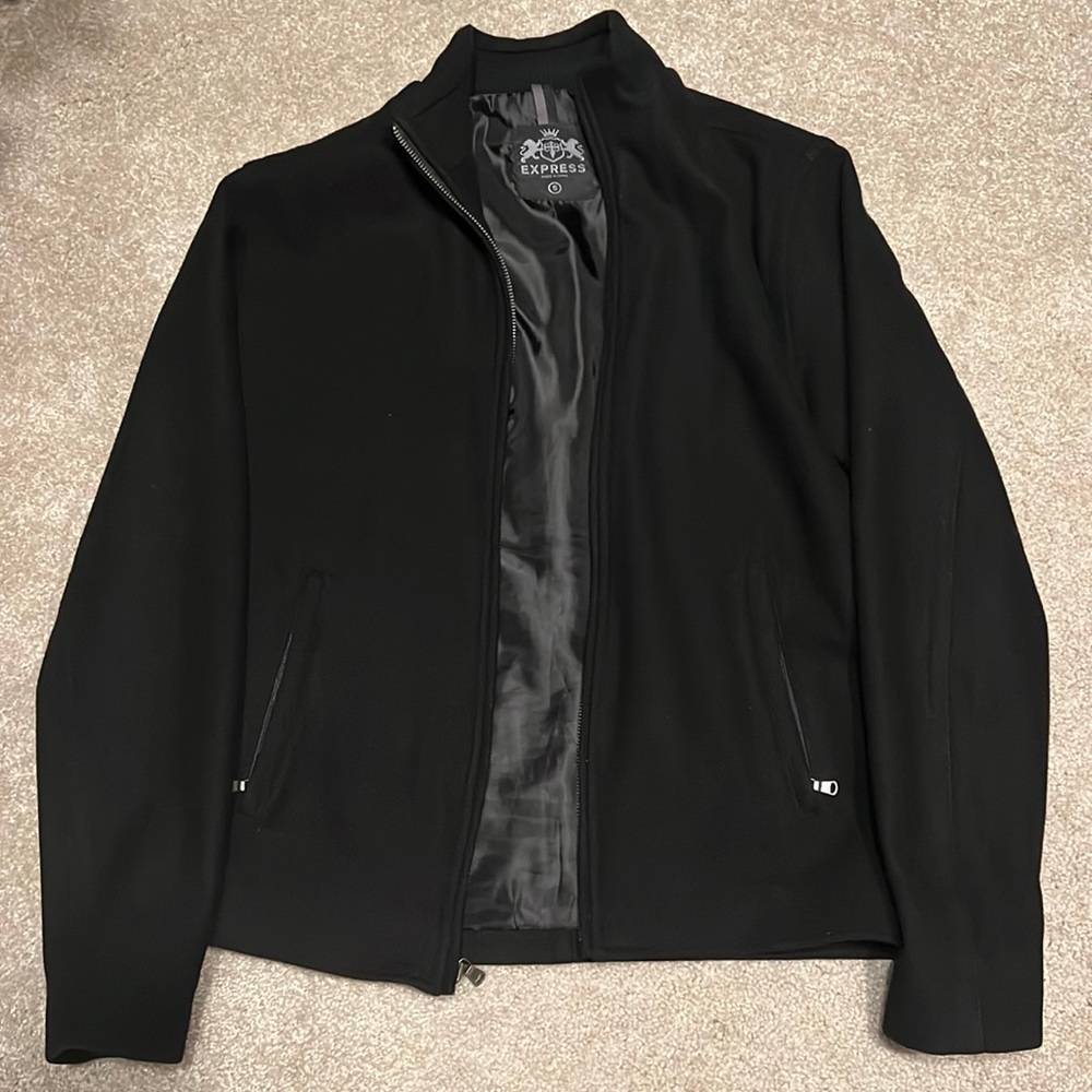 Express Black Wool jacket